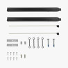 Kit de carrito para monociclo Kingsong KS-18L / 18XL / 18XL Pro