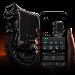Gyroroue Kingsong KS-F18 - 5000 W / 2664 Wh (City)