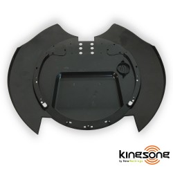 Paar zwarte buitenschalen voor eenwieler Kingsong KS16S