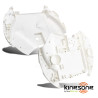 Pair of inner shells for electric unicycle Kingsong KS14D/KS14S